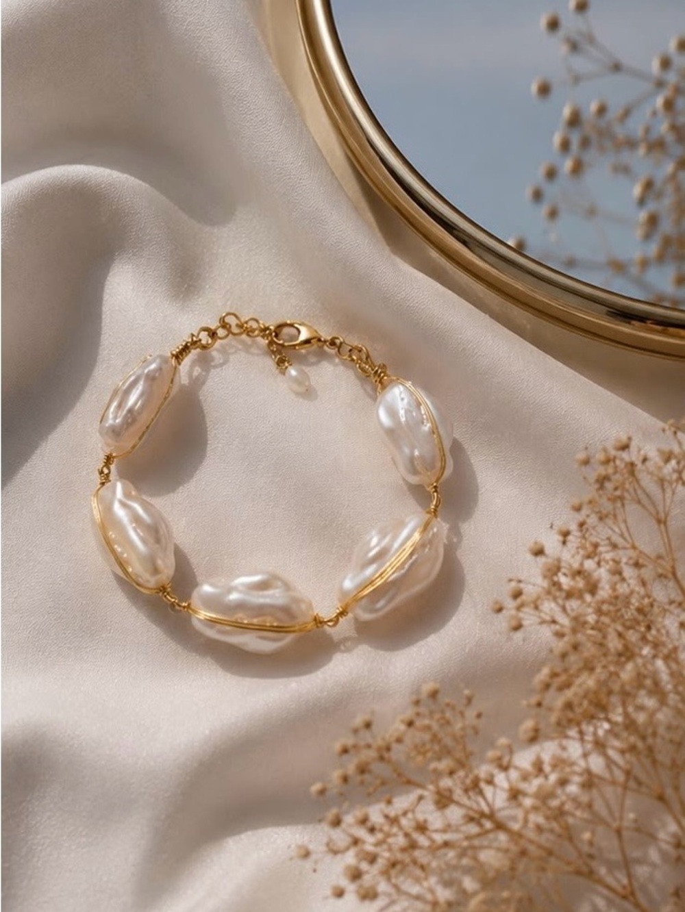 Celestial Sun&Moon Statement Necklace - Picture 2 of 4